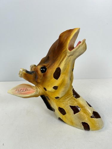 Resin giraffe head wall art - resin,