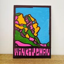 Winking Man District Pop Art