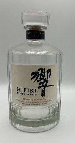 Empty hibiki japanese whiskey - empty,