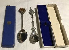 Queen Elizabeth 11 - 1953 Coronation Teaspoon, plus Amsterdam Silver spoon