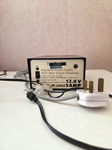 Icom 1205gs regulated - regulated, power