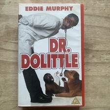 Dr Dolittle, VHS Video, 1998 Comedy,  Eddie Murphy, Cert PG, Great Vintage Movie