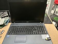 Acer second hand laptop with minimal scratching on the back 