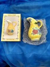  Boxed NEW Springtime Dec Jug
