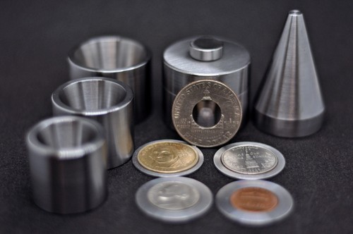 Coin ring tool set - set, 1/2"