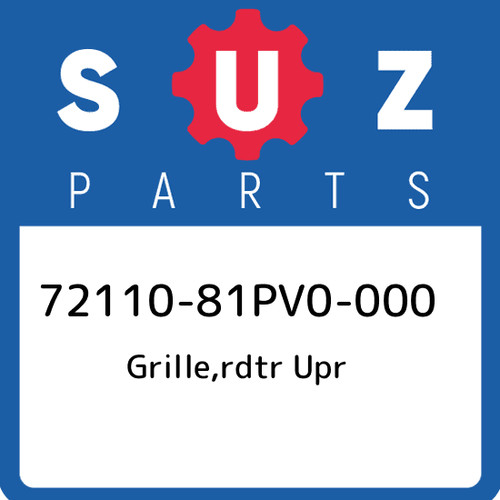 72110 81pv0 000 suzuki - 72110-81pv0-000,