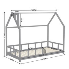 Pine Wood Bunk Beds Frame 3ft