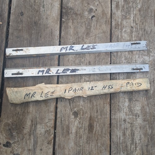 Multico slotted hss planer - 12",