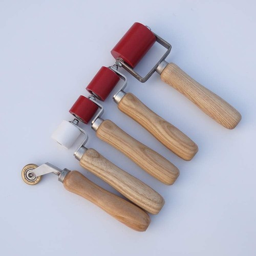 Brass penny roller set 6mm - roller,