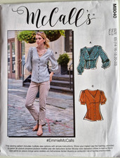 MCCALLS PATTERN 8040  TOPS