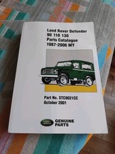 Land Rover Defender 90 110 130 L315 1987-2006 Factory Parts Catalogue VGC V8 TDi