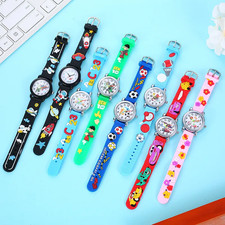 Kids Watch Girls Boys Analogue Classic Quartz Watches Children's Gift Silicone