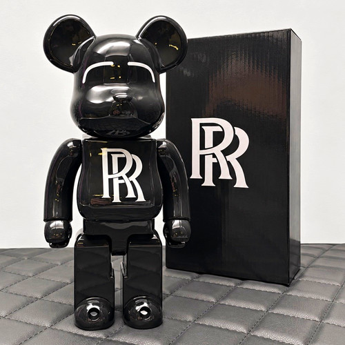 Bearbrick rolls royce black - rr,