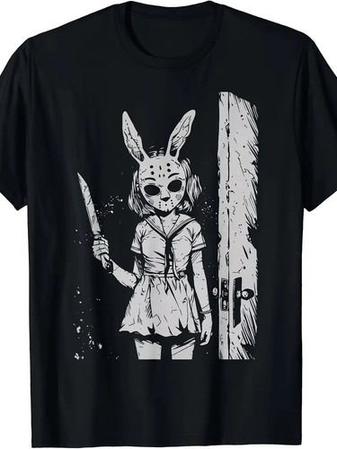 Horror bunny mask - mask, girl
