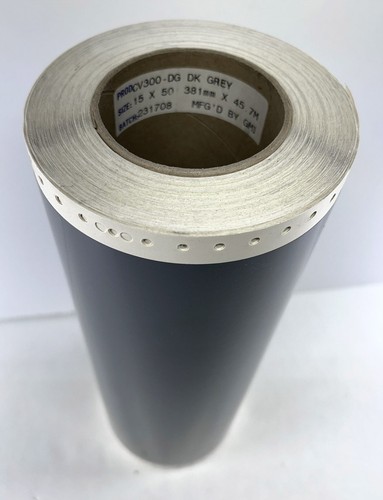 Dark grey sign vinyl roll - 15",