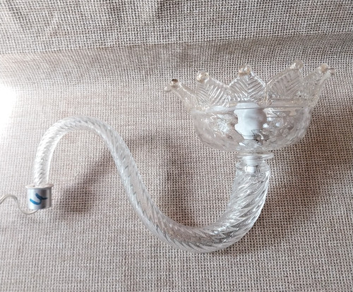 Murano glass chandelier arm - glass, &
