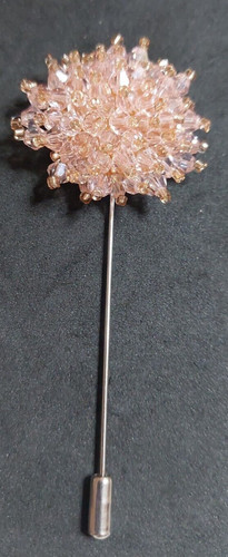 Flower stick pin - pin, brooch