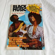 Black music magazine issue - magazine,