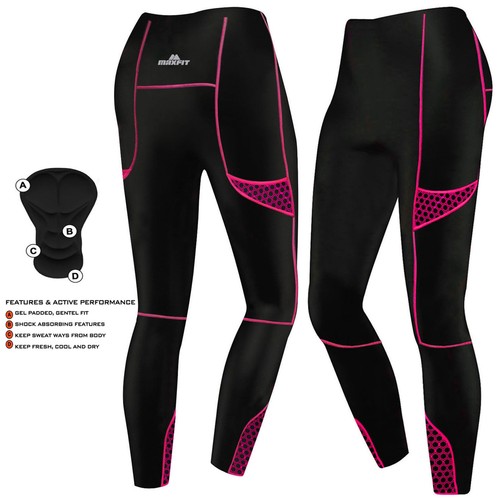 Ladies cycling tights padded - ladies,
