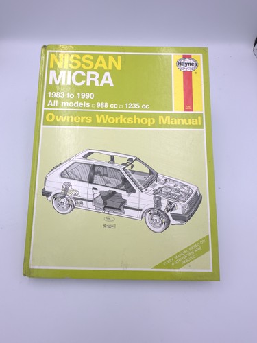 Haynes nissan micra k10 1983 - nissan,