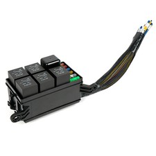 6-Way 12V Auto Waterproof Fuse Relay Holder Box Block 40A Relays with ATC Fuse