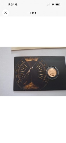 22ct gold quarter sovereign - 22ct,