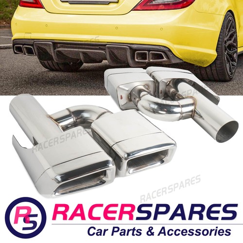 Chrome exhaust tailpipe tips - exhaust,