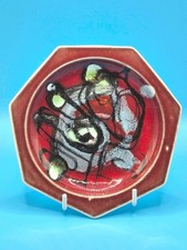 A BEAUTIFUL VINTAGE POOLE POTTERY PIN/TRINKET DISH. LOVELY ITEM.