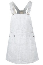 REFORMATION BLUE LINEN MINI