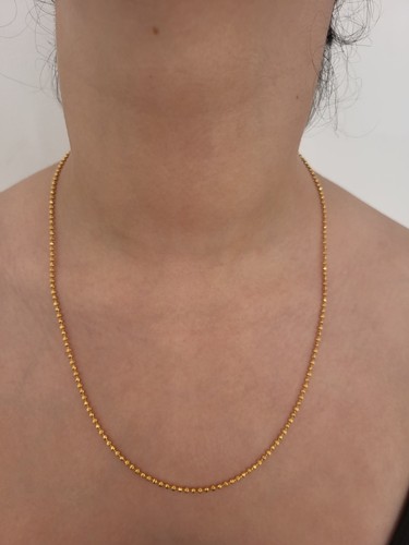 22k gold necklace
