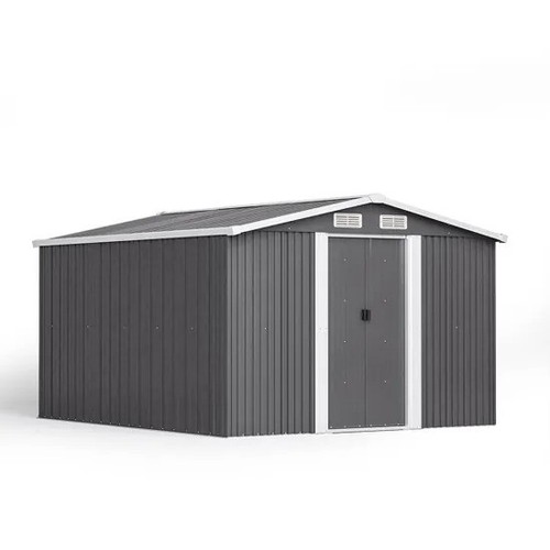 Metal garden shed 10x8ft - metal,