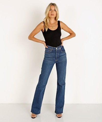 Levi ribcage bootcut high - ,