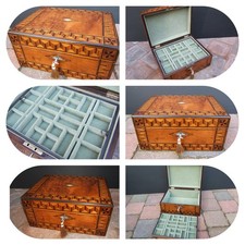 19c ANTIQUE FIGURED WALNUT