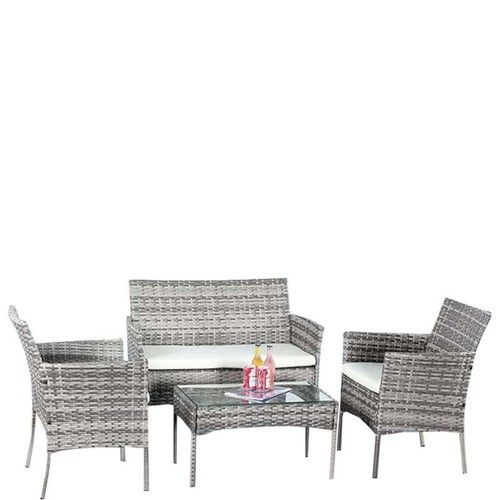 Rattan garden furniture - garden,