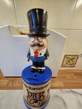 Rare Dr Barnardo's Charity Money Box H31cm X W11cm Vgc