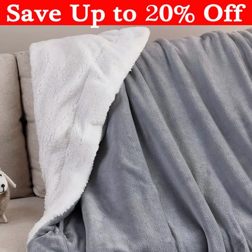 Sherpa fleece blanket - sherpa,