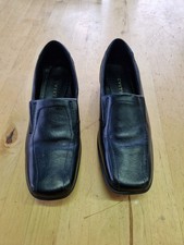 Brevitt Lyon Ladies Black Slip-on Shoe, UK Size 7