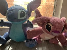 Disney Exclusive Lilo And Stitch Big Plush Toy Teddy Bears