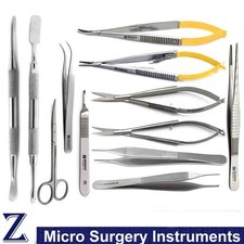 Dental Micro Surgery Tools Surgical Castroviejo Needle Holder Scissors Forceps