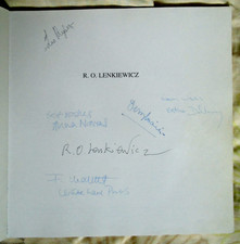 UNIQUE - 1997 R O Lenkiewicz book - Multi signed + New book & DVD by Mike Palmer