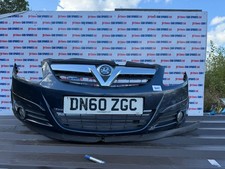 VAUXHALL CORSA HATCHBACK 5DR MK3 D 2010 BLUE GBI FRONT BUMPER MARKS