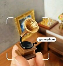 Dolls House Gramaphone Vintage
