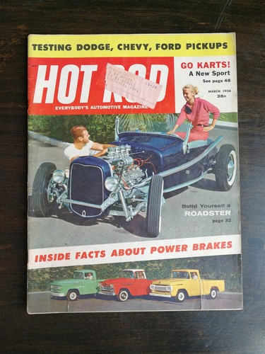 Hot rod magazine march 1958 - 1958,