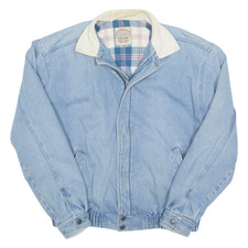 Vintage LEVI'S Mens Blanket Lined Denim Jacket Blue 90s M