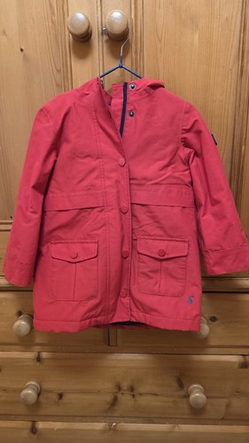 Joules girls red raincoat - girls,