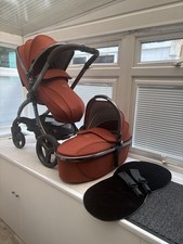 Egg paprika pram pushchair - egg,