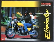 KAWASAKI ELIMINATOR 600 BOULEVARD CRUISER USA Sales Leaflet 1996 #99969-2505