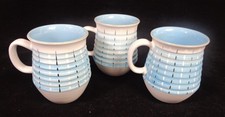 Vintage Bourne Denby 3x Mugs