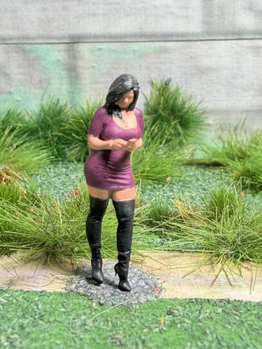 Gauge scale woman in - 1/76,