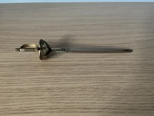 Vintage Toledo Letter Opener Mini Sword Spanish Retro Collectable 18cm